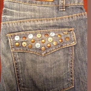 DKNY Jeans Vintage  Bootcut Stretch Jeans